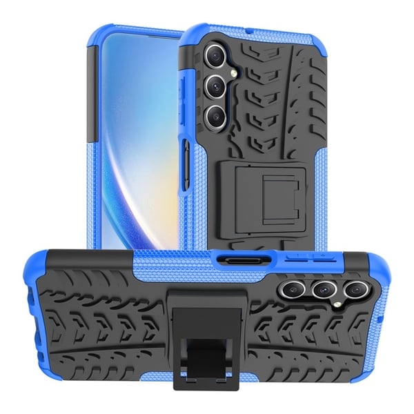 Offroad Samsung Galaxy A24 4G skal - Blå Offroad Samsung Galaxy A24 4G skal - Blå