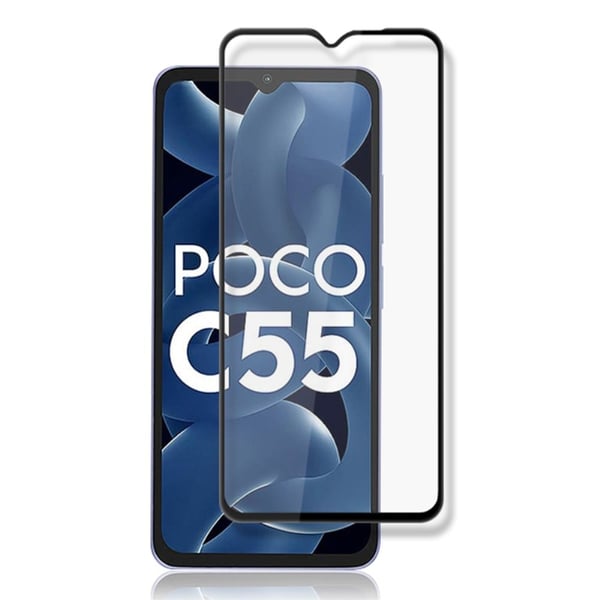 AMORUS extra strong glass screen protector for Xiaomi Poco C55 AMORUS extra strong glass screen protector for Xiaomi Poco C55