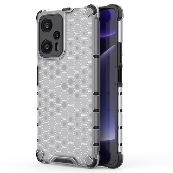 Bofink Honeycomb Xiaomi Poco F5 / Redmi Note 12 Turbo Etui - Grå
