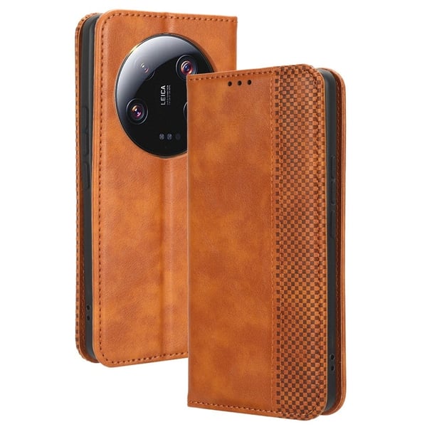 Bofink Vintage Xiaomi 13 Ultra Læretui - Brun