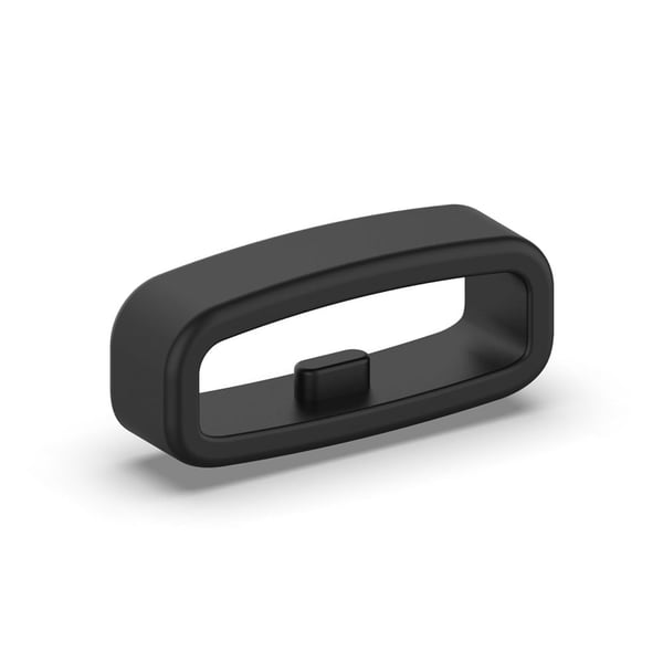 22mm universaali silikonihihnan silmukka - Musta