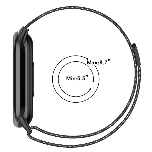 Xiaomi Smart Band 8 rem i rustfrit stål - Champagne Guld