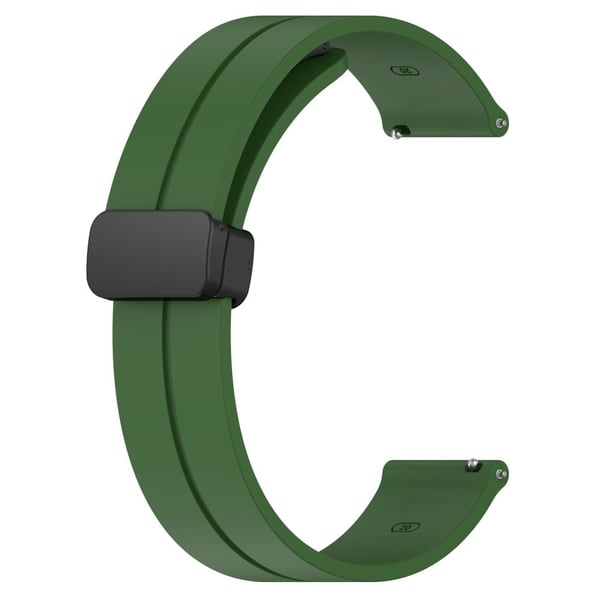 Honor Watch GS 3i / 3 / Amazfit GTR 4 / 3 silikonerem - Militærgrøn