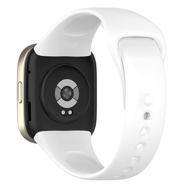 Xiaomi Redmi Watch 3 / Lite 3 silikonerem - Hvid Xiaomi Redmi Watch 3 / Lite 3 silikonerem - Hvid