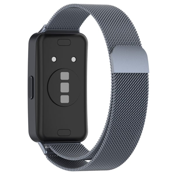 Huawei Band 8 milanese metallihihna - Harmaa