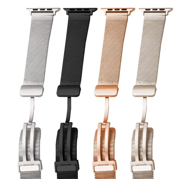 Apple Watch Series 8 (45 mm) / Watch Ultra milanesisk metallrem - Gull