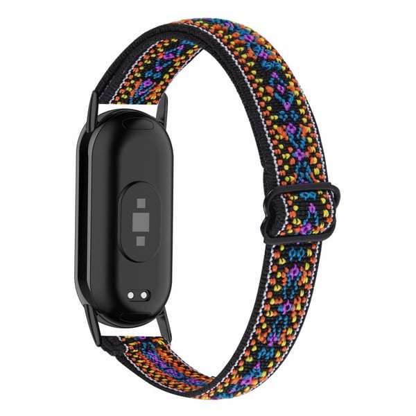 Xiaomi Smart Band 8 elastisk nylonrem - Lilla Xiaomi Smart Band 8 elastisk nylonrem - Lilla