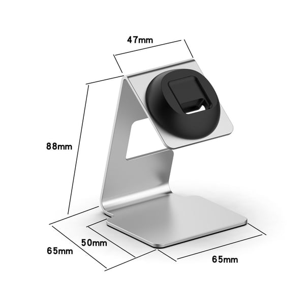 Xiaomi Smart Band 8 metallklokke lader stativ - Gull