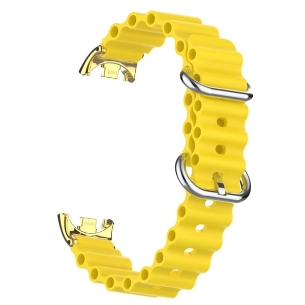 Xiaomi Smart Band 8 silikonrem med kontakt - Gul