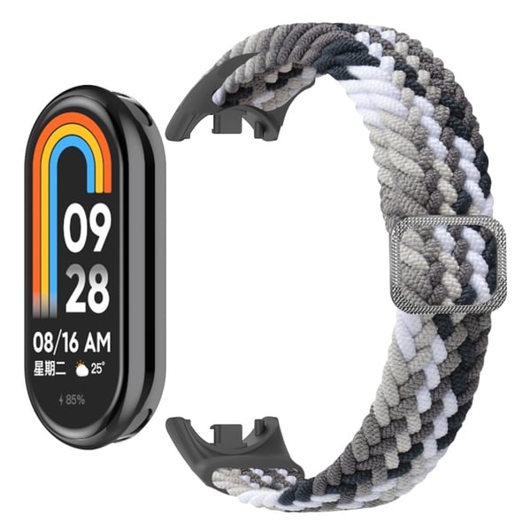 Xiaomi Smart Band 8 elastisk nylonfletningsrem - Blå