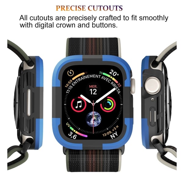 Apple Watch Series 8 (41mm) beskyttelsescover - Blå
