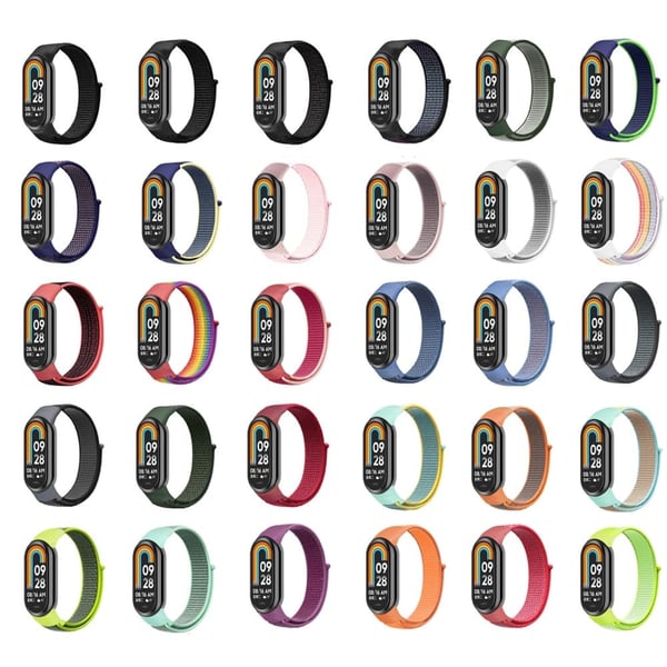 Xiaomi Smart Band 8 cool nylonrem - Orange