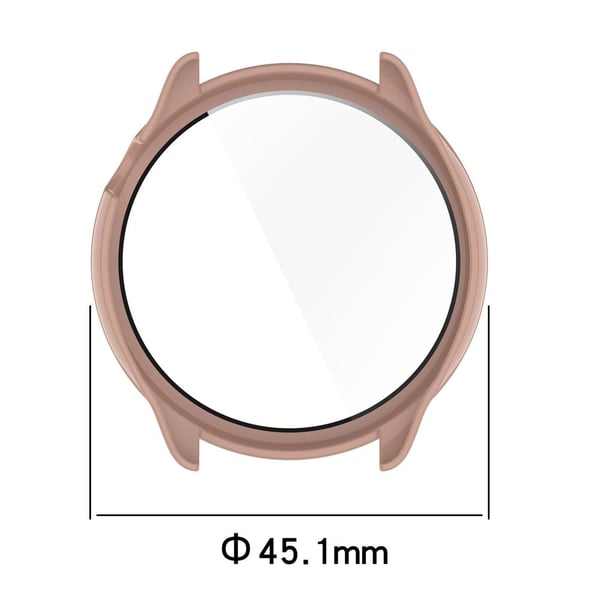 Amazfit GTR Mini-deksel med skjermbeskytter i herdet glass - Elfenbenshvit