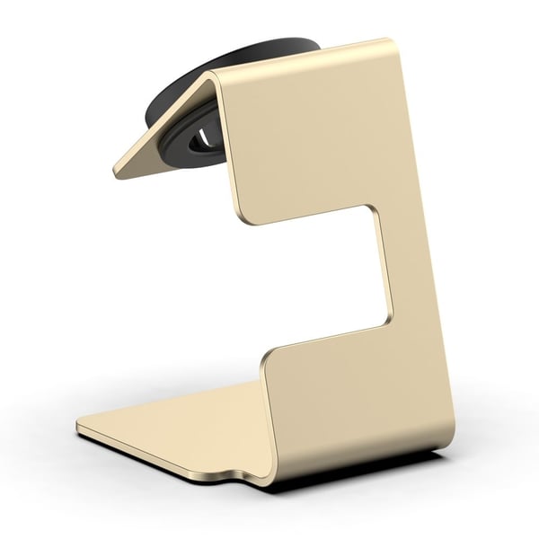 Ladestativ i metall for Samsung Galaxy Watch 4 - Gull