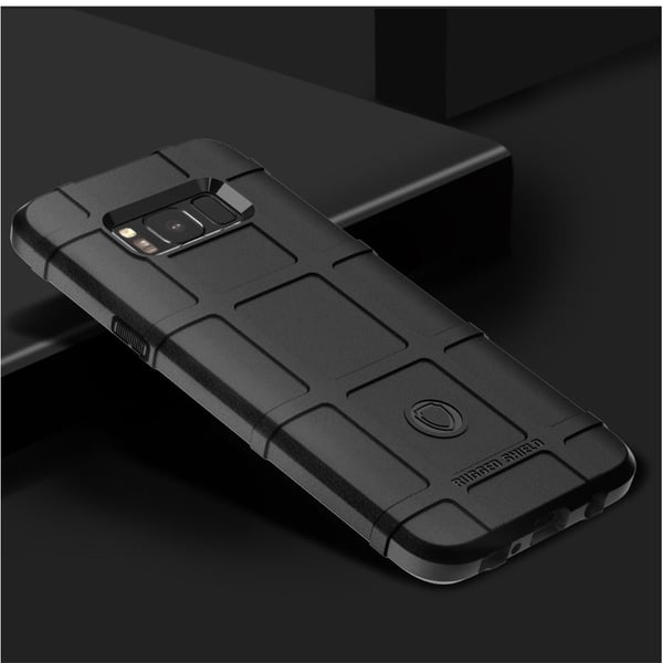 Rugged Shield Suojakotelo Samsung Galaxy S8++ - Musta