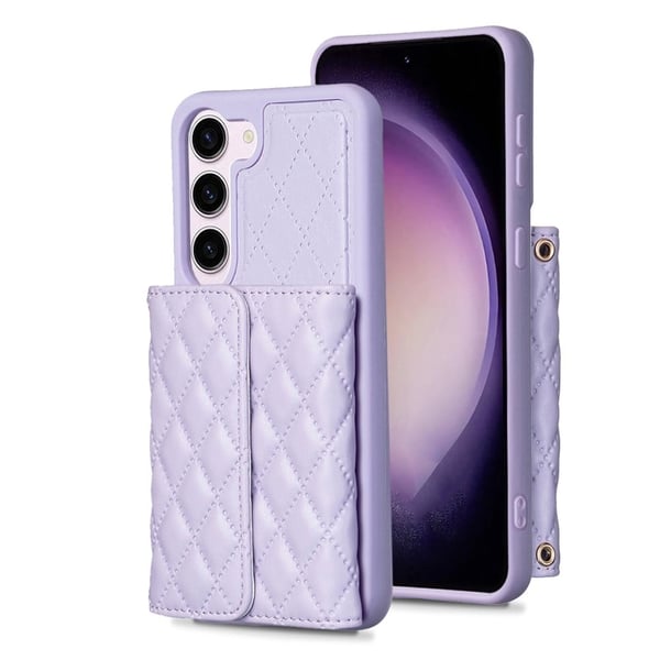 Stilig og allsidig rombe lommebokdeksel for Samsung Galaxy S23