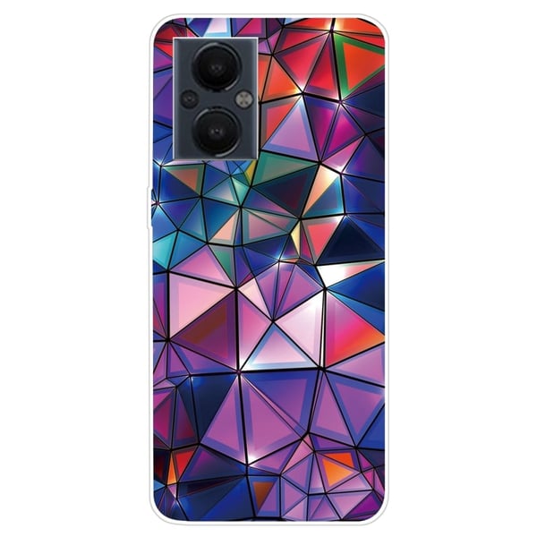 Deco OnePlus Nord N20 5G Suojakotelo - Geometric Elements