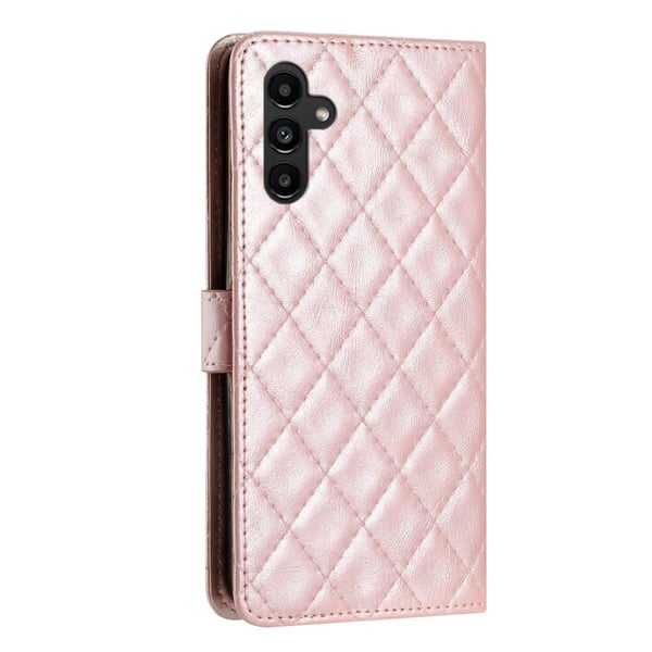 Funksjonelt rombe lommebokdeksel for Samsung Galaxy A54 - Rosa