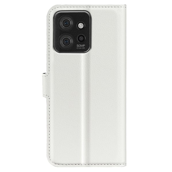 Klassisk Motorola ThinkPhone Flip Etui - Hvid
