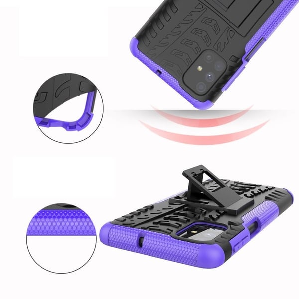 Offroad Etui Samsung Galaxy M51 - Lilla