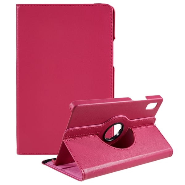 Lenovo Tab M9 enkelt lærveske med elastisk bånd - Rose