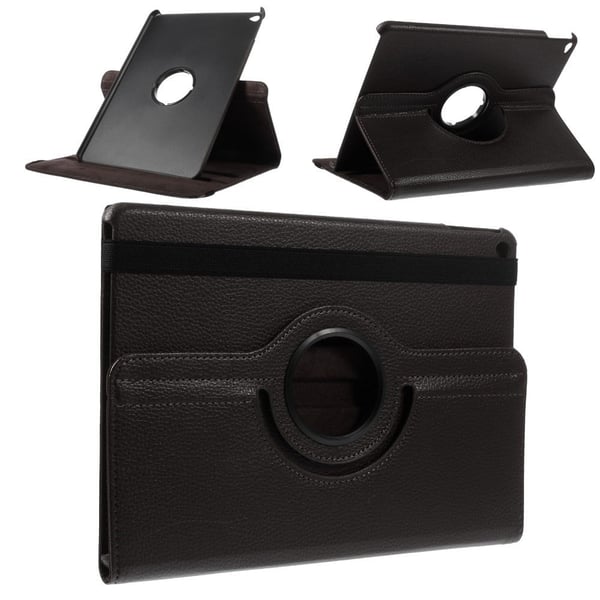 iPad Air 2 litchi grain -nahkakotelo - Kahvi