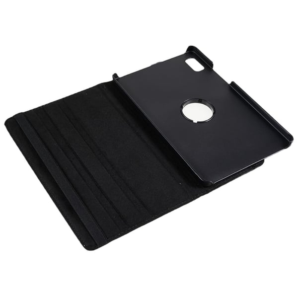 Lenovo Tab M9 enkelt lærveske med elastisk bånd - Svart