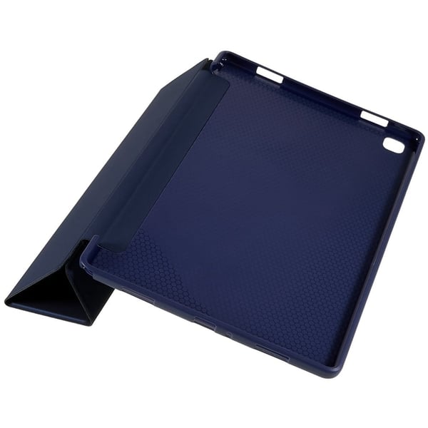 Tri-fold skinnstativveske for Samsung Galaxy Tab A7 10.4 (2022) / Tab A7 10.4 (2020) - Mørkeblå