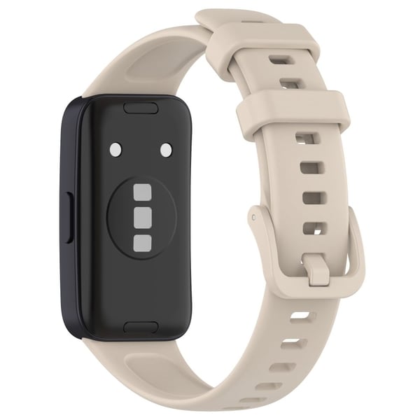 Huawei Band 8 silikonerem - Elfenbenshvid