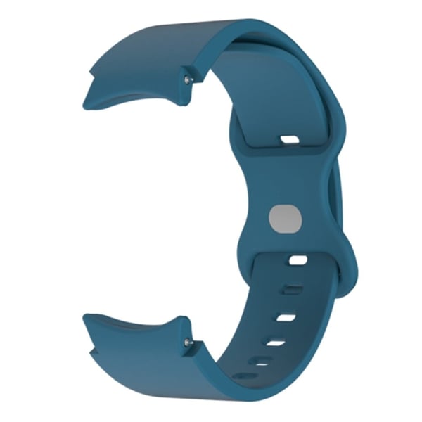 20mm Samsung Galaxy Watch 6 / 6 Pro / 5 / 4 silikoniranneke - Tummansininen