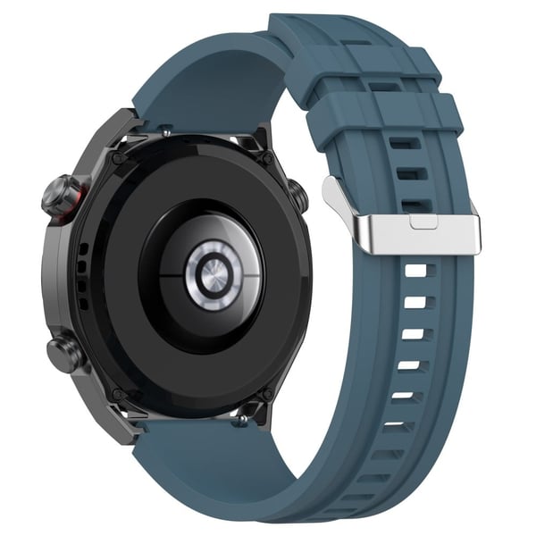 22 mm silikonerem til Huawei-ur - Cyan 22 mm silikonerem til Huawei-ur - Cyan