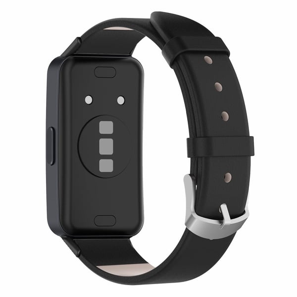 Huawei Band 8 Armband i äkta läder - Svart