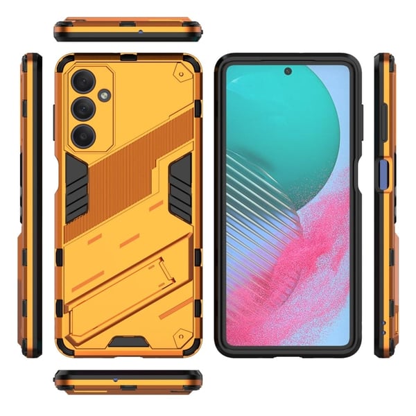Stødsikker Hybrid Cover med A Moderne Touch til Samsung Galaxy F54 / M54 - Orange