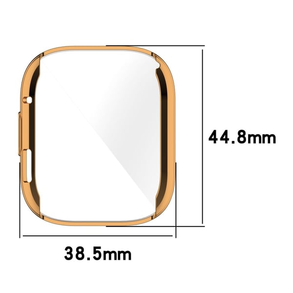 Xiaomi Redmi Watch 3 / Lite 3 galvaniseringscover - Sort