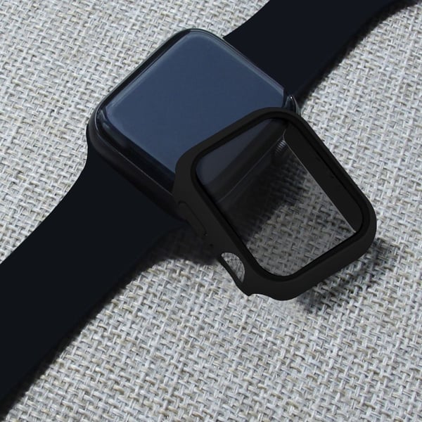 Apple Watch SE 2022 (40 mm) deksel med herdet glass - Svart