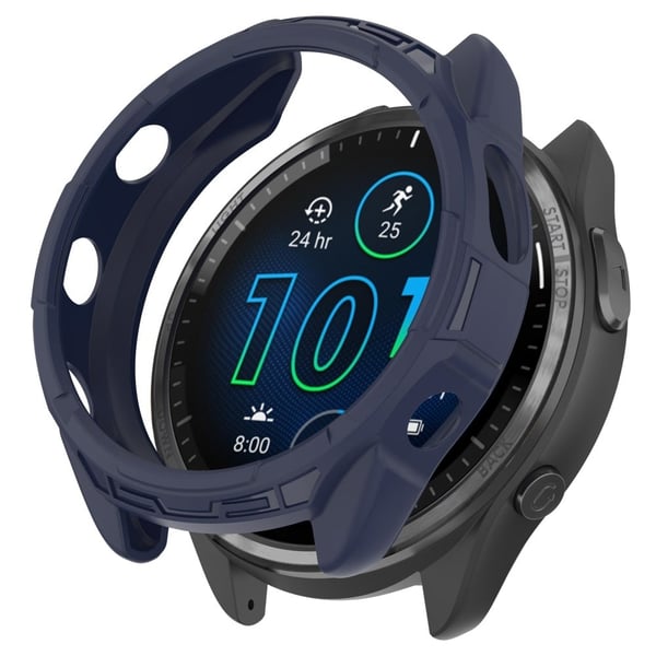 Garmin Forerunner 965 ontto suojus - Keskiyön Sininen
