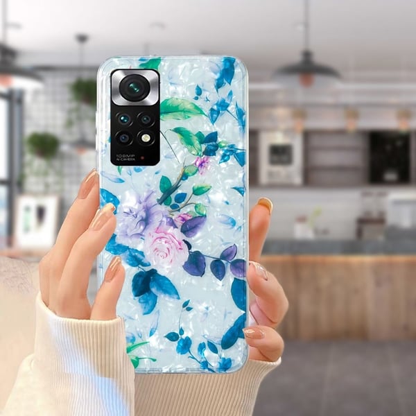 Marble Xiaomi Redmi Note 11S / Note 11 Etui - Rose