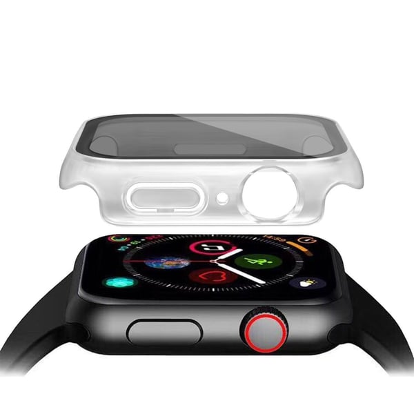 Apple Watch SE 2022 (44 mm) deksel med herdet glass - Gjennomsiktig