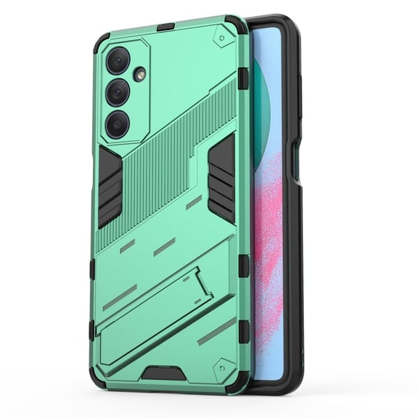 Shockproof Hybrid Suojakuori With A Modern Touch For Samsung Galaxy F54 / M54 - Vihreä