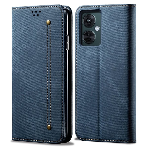 Jeans OnePlus Nord N30 / OnePlus Nord CE 3 Lite / Oppo K11x fodral - Blå Jeans OnePlus Nord N30 / OnePlus Nord CE 3 Lite / Oppo K11x fodral - Blå