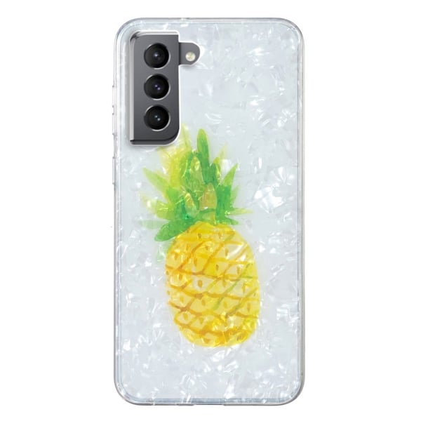 Marmormotiv Samsung Galaxy S22 Plus skal - Ananas Marmormotiv Samsung Galaxy S22 Plus skal - Ananas