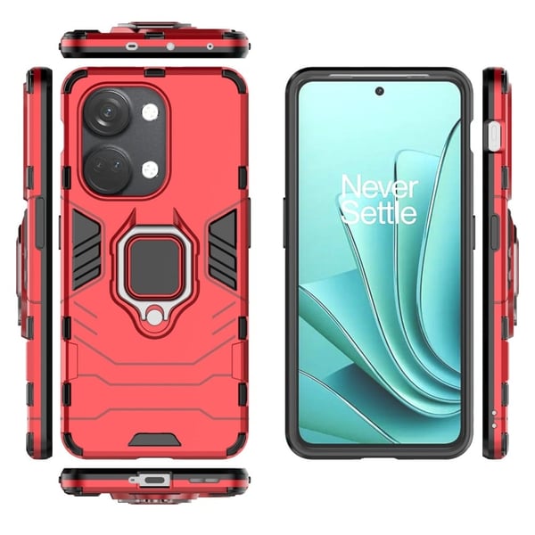 Ring Guard-etui - OnePlus Nord 3 / Ace 2V - Rød