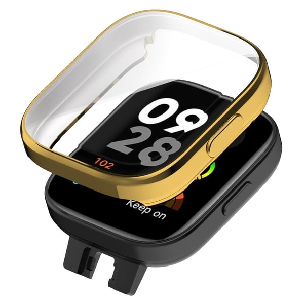 Xiaomi Redmi Watch 3 / Lite 3 galvaniseringsdeksel - Gull Xiaomi Redmi Watch 3 / Lite 3 galvaniseringsdeksel - Gull