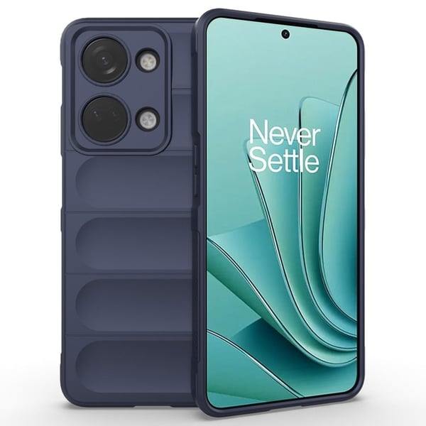 Pehmeä kahva muotoiltu kuori OnePlus Nord 3 / OnePlus Ace 2V - Tummansininen