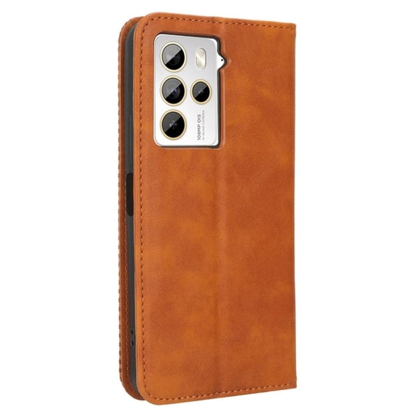 Bofink Vintage HTC U23 Pro Läderfodral - Brun