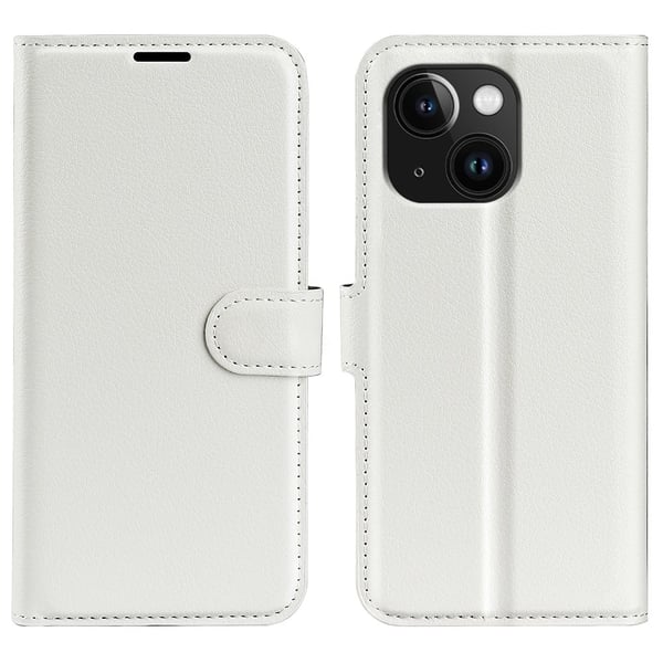 Classic iPhone 15 Plus Flippetui - Hvit