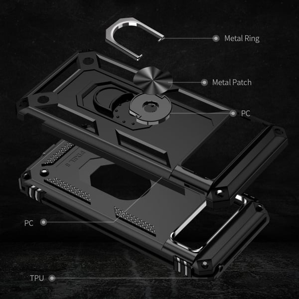 Bofink Combat Google Pixel 8 skal - Svart