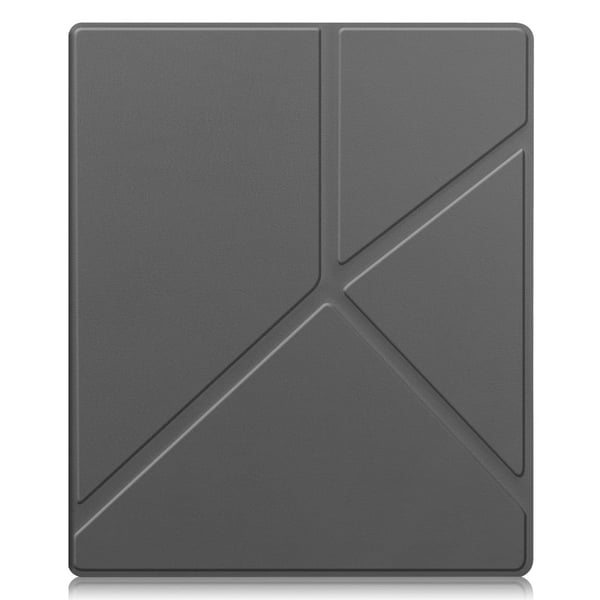 Kobo Elipsa 2E lærveske i origamistil - Grå