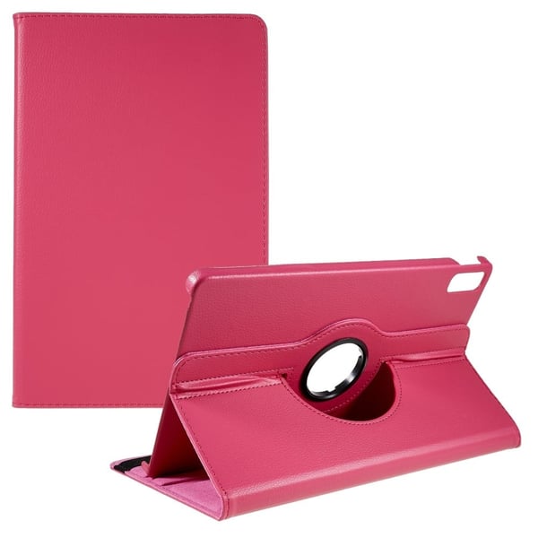 Lenovo Tab P11 (2. generasjon) flip-etui i skinn med elastisk bånd - Rose