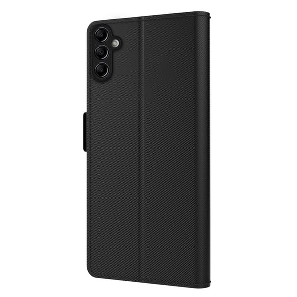 Phone Etui med Make-up Mirror og Slick Design til Samsung Galaxy A34 5G - Sort
